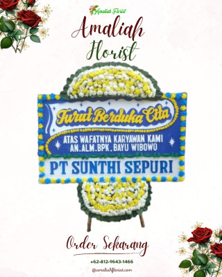 Papan Bunga Duka di Talisayan