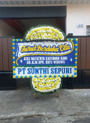Papan Bunga Duka di Talisayan