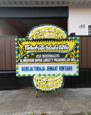 Papan Bunga Duka di Talisayan