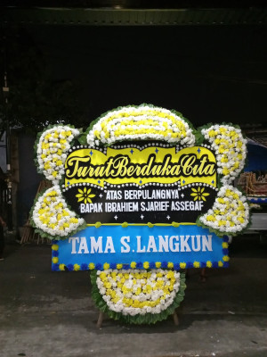Papan Bunga Duka di Talisayan